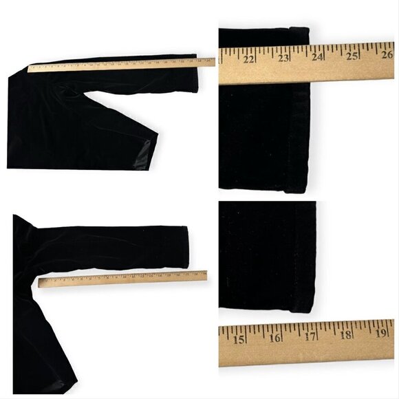 Miu Miu Black Velvet Blazer Jacket, Size 44‎ Italy/M - Picture 14 of 16